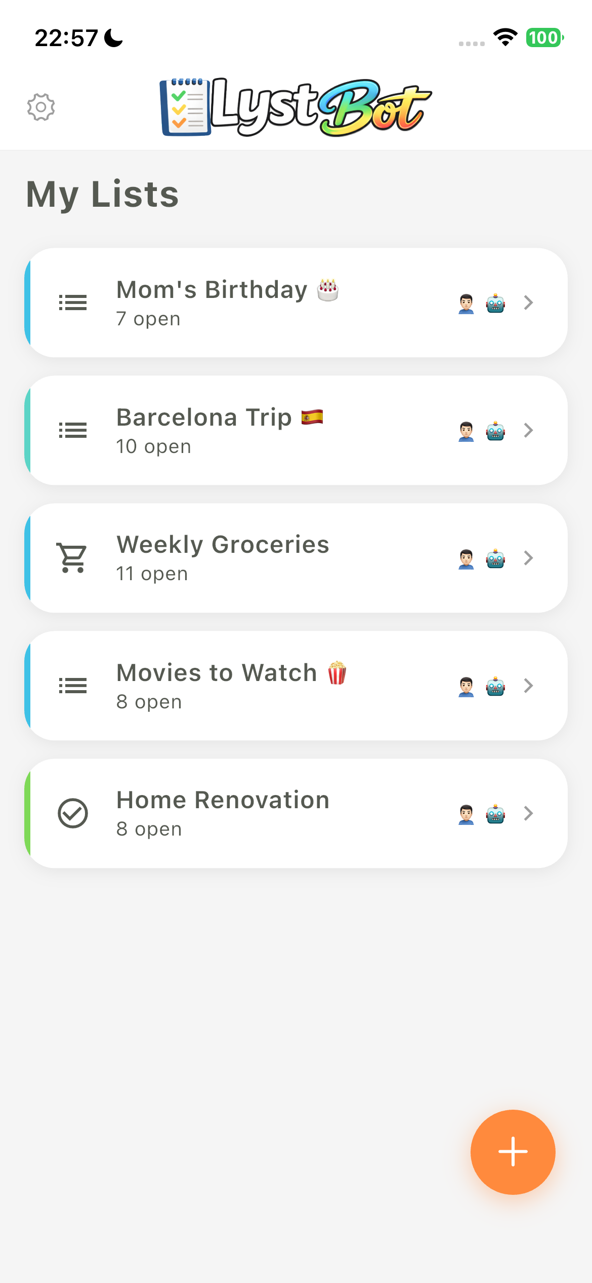 LystBot App Dashboard